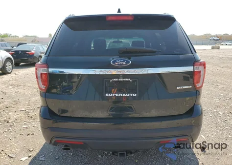 2016 Ford Explorer из США, поврежденный, VIN 1FM5K7B88GGC38980